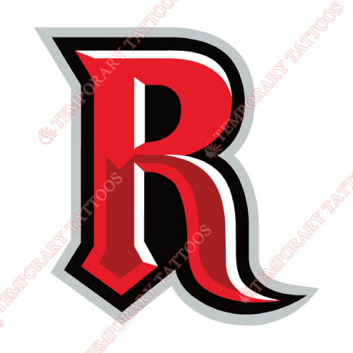 Rutgers Scarlet Knights Customize Temporary Tattoos Stickers NO.6035